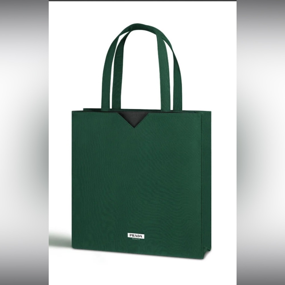 Prada Green Tote Bag